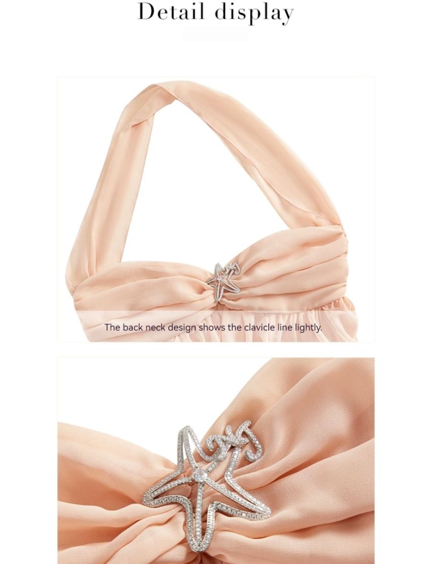 Strapless Backless Dress