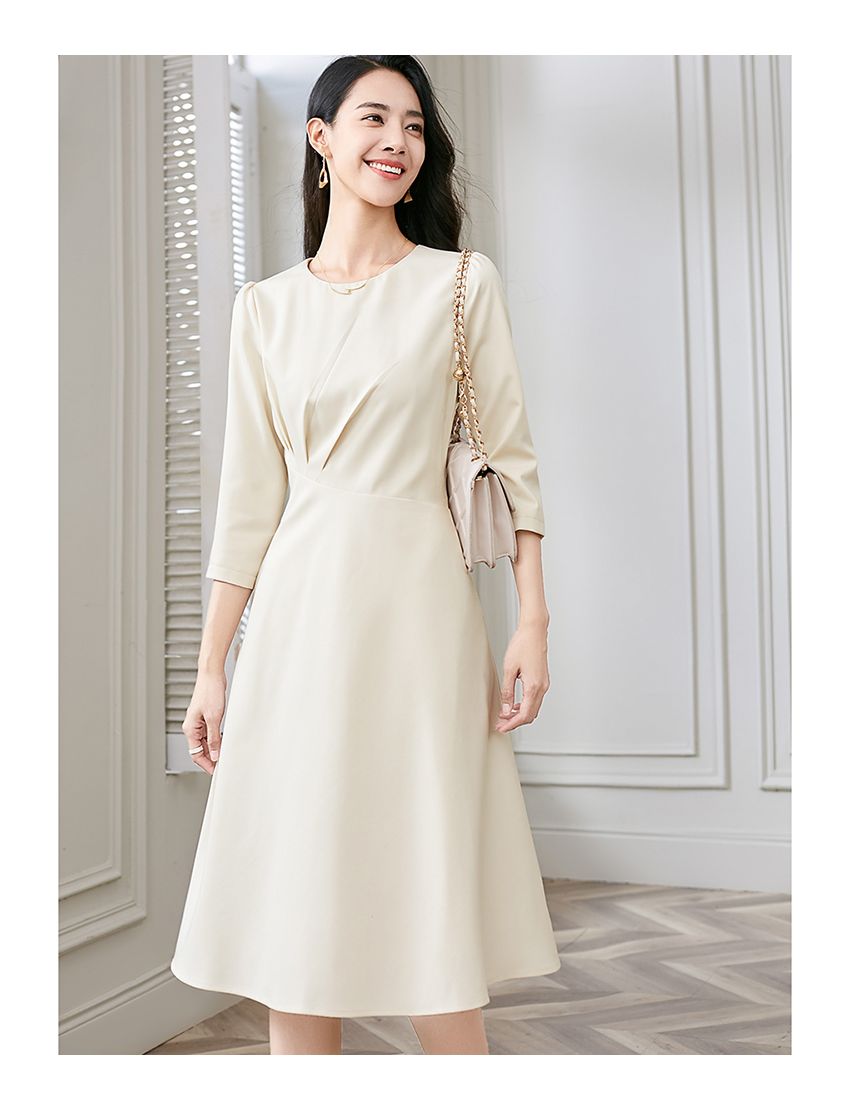 Elegant Intellectual Dress