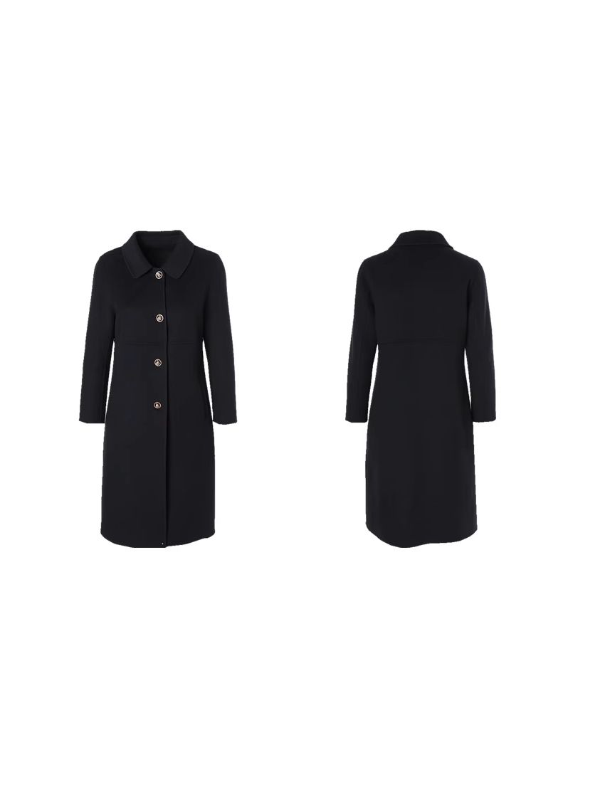 Woolen Coat Medium Length Coat