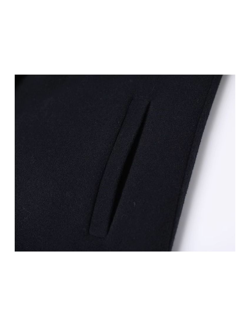 Woolen Coat Medium Length Coat