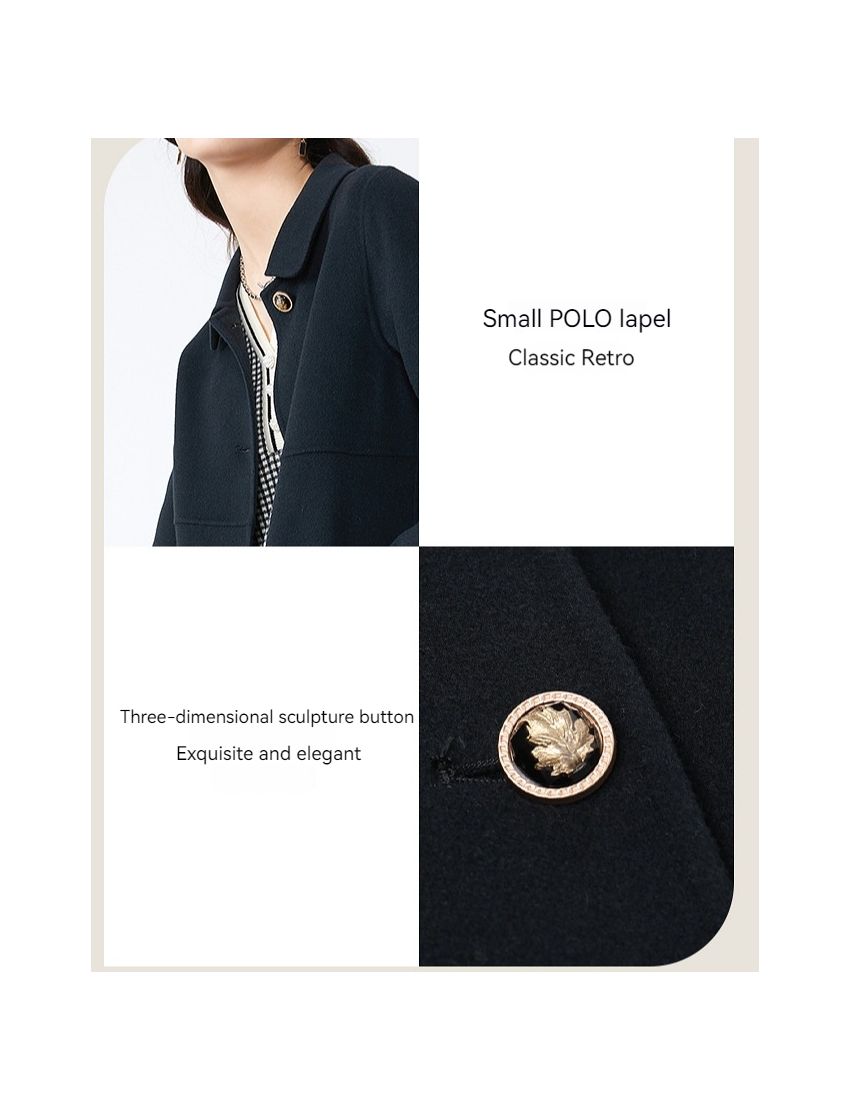 Woolen Coat Medium Length Coat