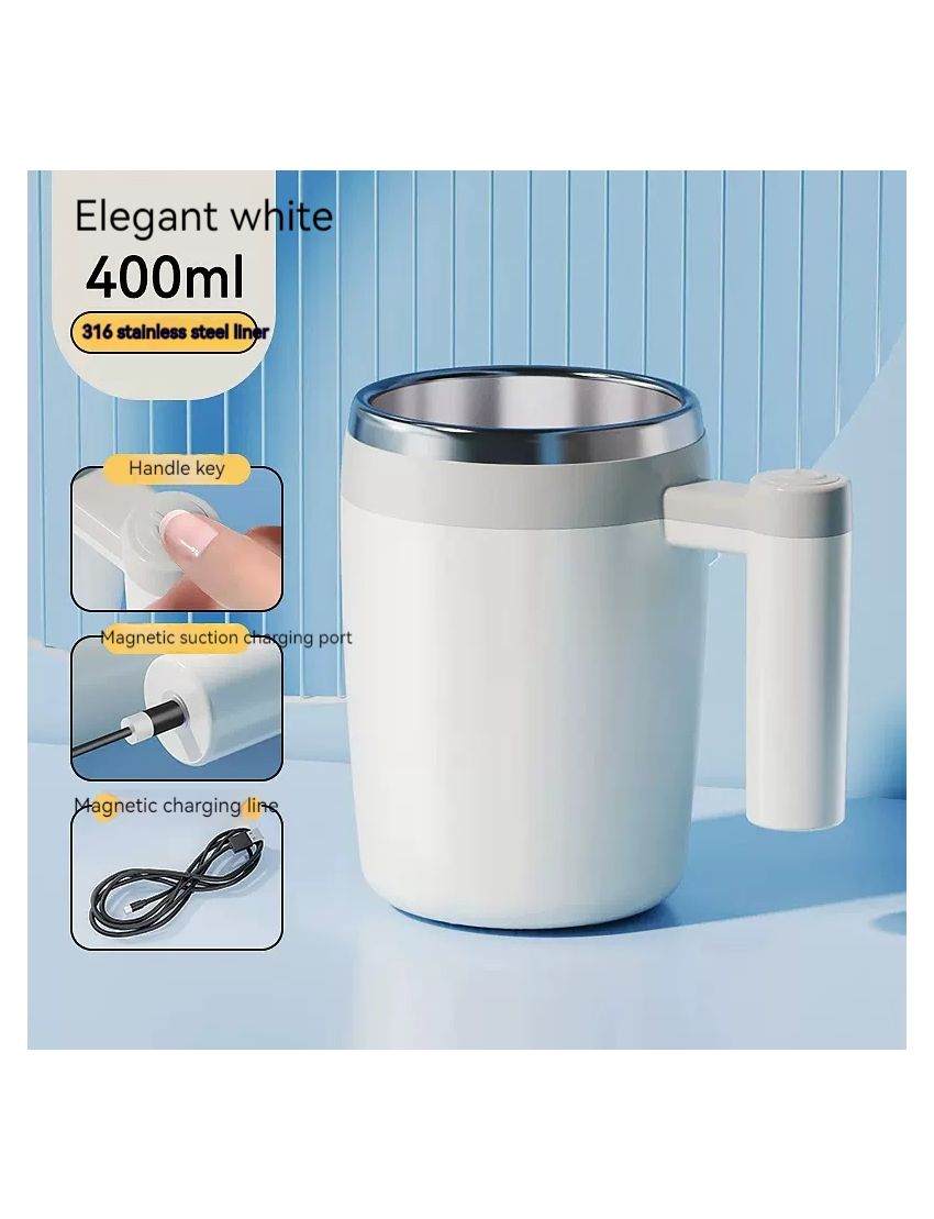 Magnetic Self Stirring Temperature Control Mug