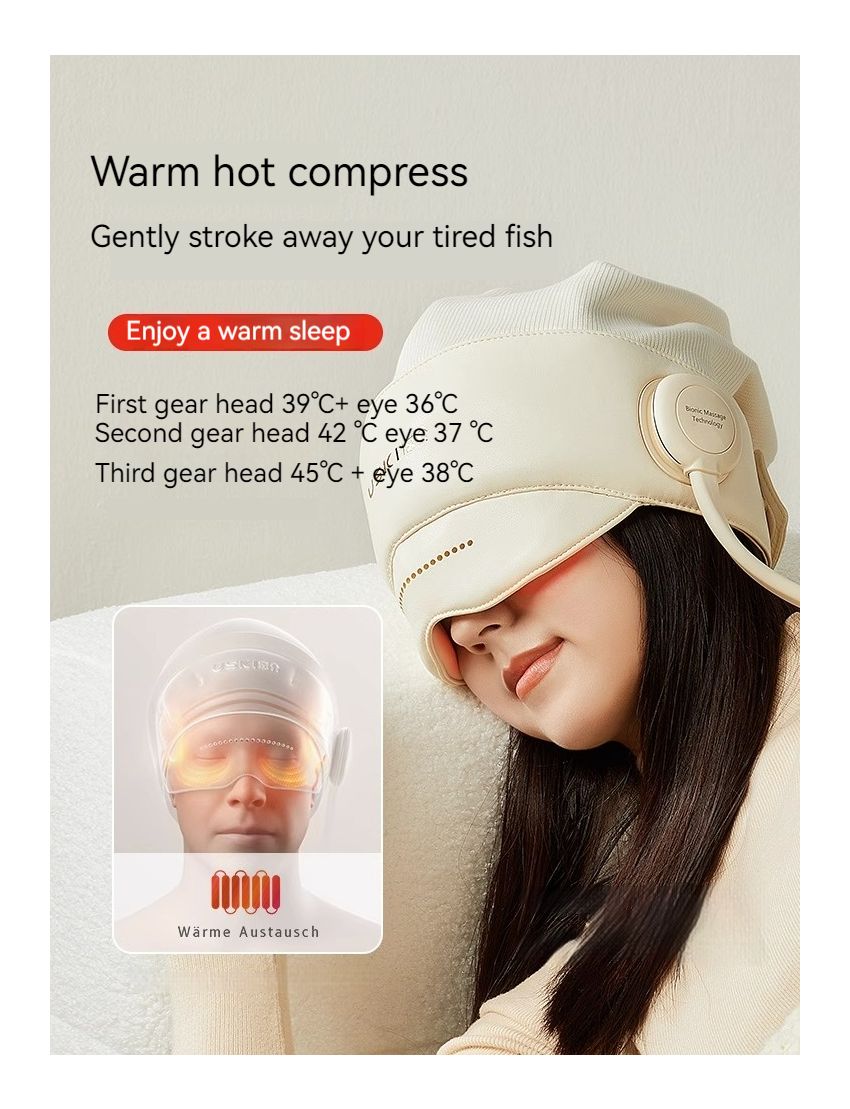 Sleeping Head Massager Cervical and Eye Massager