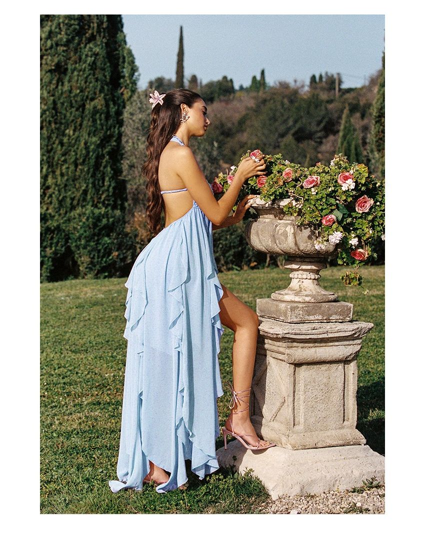 Strapless Backless Dress