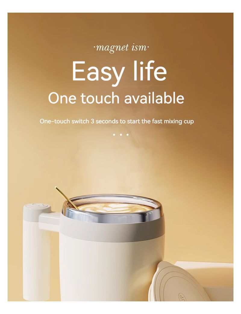 Magnetic Self Stirring Temperature Control Mug